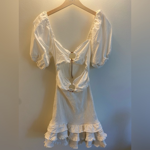 V. Chapman | The Valerie Dress in Natural - Picture 6 of 8